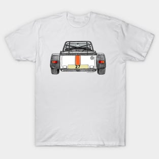 Caterham car racing - rear view of car T-Shirt